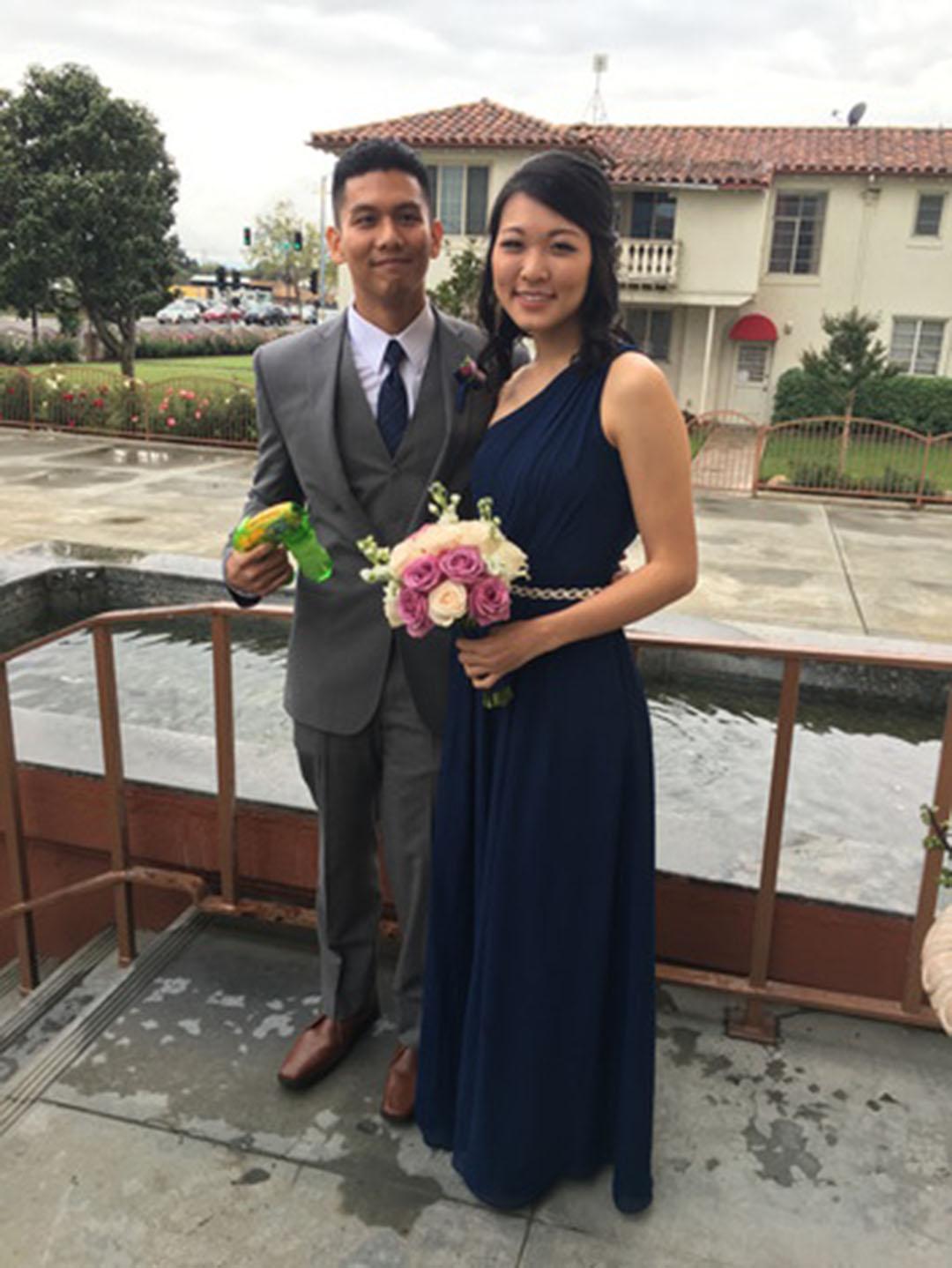 Draped One Shoulder Long Floor Length Chiffon Bridesmaid Dress