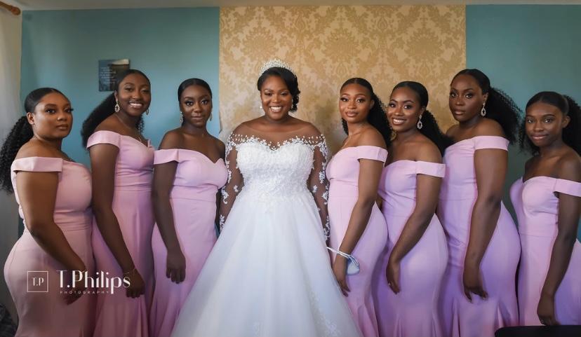 Off the Shoulder Mermaid Long Sweep Train Bridesmaid Dress