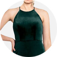 Online Jewel Neck Bridesmaid Dresses