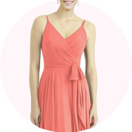 Online Spaghetti Straps Bridesmaid Dresses