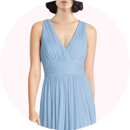 Online V-Neck Bridesmaid Dresses
