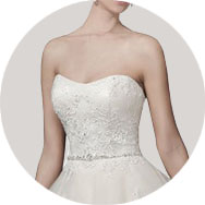Online Strapless Wedding Dresses